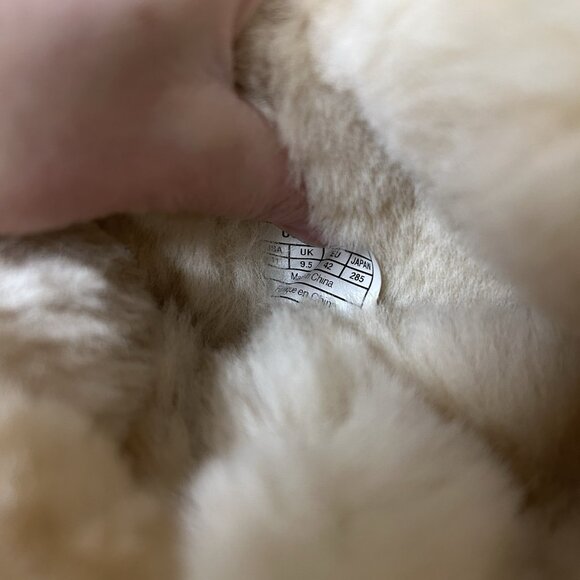 UGG Chestnut Sunburst Tall Suede Sheepskin Boots 5218 Women's 11 (Men's 10) - Picture 10 of 11